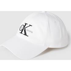 Calvin Klein White Accessories Calvin Klein Jeans Monogram Logo Baseball Cap