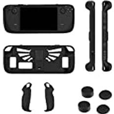 MayHei Silicone Cover Protective Case Shell, Skin for Steam Deck Game with Soft Gamepad