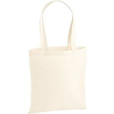 Natural Bolsos de tela Westford Mill Premium Cotton Tote Bag