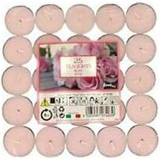 Price's Candles Tealights 25 Rose