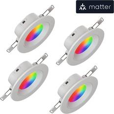 Nanoleaf Essentials Smart Downlight Matter 6 W 4-Pack