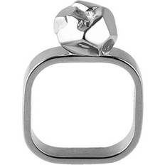 Märta Larsson Billie Ring - Silver/Transparent