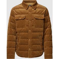 Skinnjackor - Unisex Polo Ralph Lauren Quilted Corduroy Down Jacket Dispatch Tan