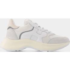 Hogan Women Trainers Hogan Sneakers - White/Beige/Grey Leather