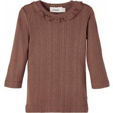 Niña Bodys Lil'Atelier Camisa de manga Nbfrachel Chestnut