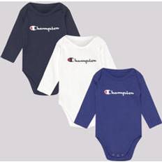 Champion Bodys Champion Baby-Jungen Legacy American Classics TD-Newborn 3-Pack Babybody, Blu Marino/Bianco/Blu Marittimo, Monate