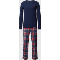 Polo Pajamas Polo Ralph Lauren Man Sleepwear Navy blue Cotton, Polyester