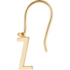 Design Letters Sølv Øreringe Design Letters Initial Ear Hanger A-Z