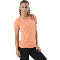 Polyamide T-shirts Only Play Performance Training Ss V-Neck Tee Yellow Female