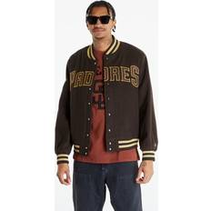 New Era Unisex Overtøj New Era Patch Varsity Jacket - San Diego Padres Brown