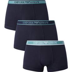 Emporio Armani Pack Trunks Marine/Marine/Marine