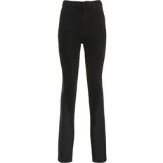 MUGLER Contrast Denim & Jersey Skinny Jeans