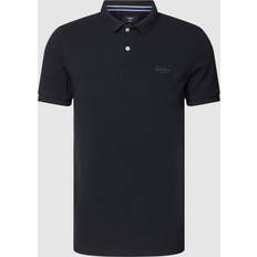 Superdry Uomo Top Superdry Classic Pique Polo - Marine