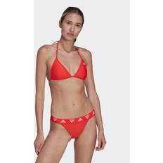 Maillots de bain Adidas HR4408 TRIANGLE BIKINI Swimsuit Women's bright red/white