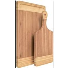 MantraRaj Mantraraj Bamboo Paddle Pizza Chopping Board