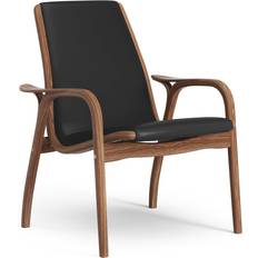 Swedese Laminett walnut/leather Armchair