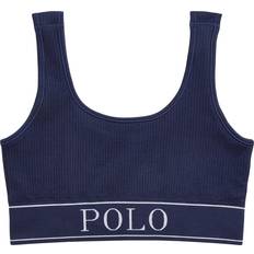 Polo Ralph Lauren Damen BHs Polo Ralph Lauren Sport-BH mit elastischem Logo-Bund in Marineblau, Größe