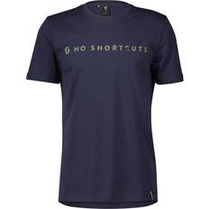 Scott Herre Overdele Scott NoShortcuts T-shirt - Mørkeblå