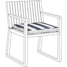 Beliani Sassari Coussin de chaise Bleu (46x46cm)