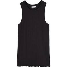Ekologiska Linnen Skall Studio Edie Tank Top Linnen Dam Svart