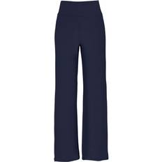 Silke/Siden Byxor Damella Bamboo Lounge Pants Navy-2