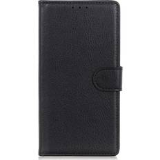 MAULUND Google Pixel 8 Litchi Læder Flip m. Pung Sort