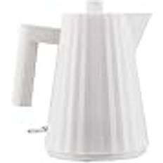 Alessi Electric Kettle Plisse White 1L