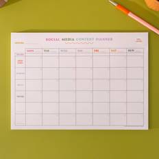 Calendriers Once Upon A Tuesday Social Media Weekly Planner 29.7cm 21cm