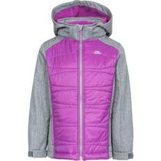 Morado Chaquetas Trespass Rockrose Softshell Jacket - Girls