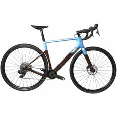 SRAM Force eTap AXS Straßenfahrräder 3T Exploro Race Torno Gravel Bike Sram Force eTap AXS 12S 700mm 2022 - Blue Brown Unisex