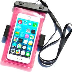 Hurtel Vattentätt Mobilfodral PVC Armband Rosa