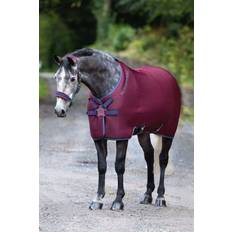 Turquesa Mantas para Caballos Horseware Manta Secante, Burgundy/Burgundy/ Teal/ Navy