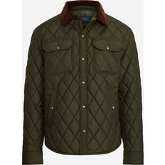 Polo Ytterkläder Polo Ralph Lauren Water-Repellent Quilted Jacket 001 Company Olive