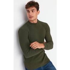 Jersey de cuello alto - Verde Suéteres Trendyol Collection Jersey De Hombre - Estilo Moderno - CAQUI