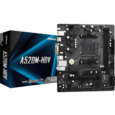 A520 - Socket AM4 Emolevyt Asrock A520M-HDV