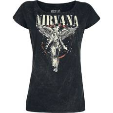 Nirvana T-shirt Angel för Dam skiffer