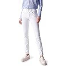 Salsa Damen Secret Jeans, Blanco