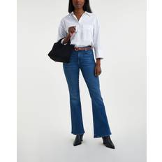 Jeans HW Slim Illusion Saturday Blå