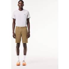 Lacoste Beige Shorts Lacoste Men's Slim Fit Stretch Cotton Bermuda Shorts UK 36 Beige