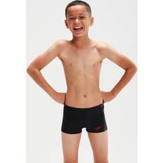 Boys Swim Shorts Speedo Plastisol Aquashorts - Navy