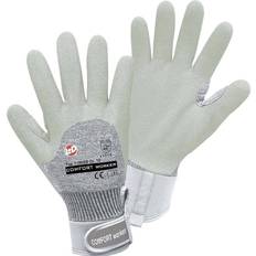 Gris Gants Jetables Kaiserkraft COMFORT worker 1180SB-9 Coton élasthane, Nitrile Gants de travail Taille: