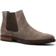 Beige - Men Chelsea Boots Blake McKay Davidson Chelsea Boot Men's Taupe Suede Boots Lug