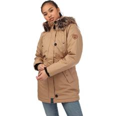 Only Women's Womens Iris Winter Parka Jacket Brown