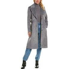 Coats Kenneth Cole Military Coat - Grey