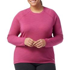 Smartwool Women's Classic Thermal Merino Baselayer Long Sleeve Shirt, Medium, Pink Holiday Gift