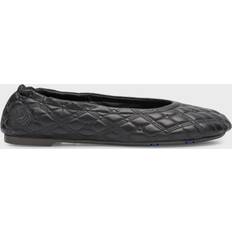 Burberry Scarpe Burberry Sadler Flat Shoes Nero Donna - Black