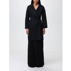 'S Max Mara Coat 'S MAX MARA Woman colour Black Black