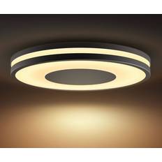 Philips Hue Faretti Philips Hue White Ambiance Being Plafone Nero Faretto