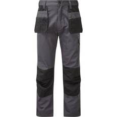 Work Clothes Tuffstuff Tuffstuff Excel Trade Work Trousers Grey 42L