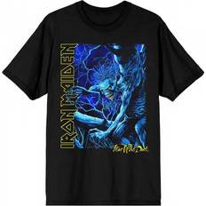 Iron Maiden Unisex-Erwachsene Fear Of The Dark Eddie Vertical Logo T-Shirt